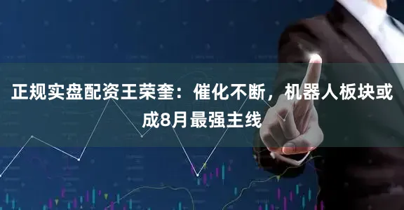 正规实盘配资王荣奎：催化不断，机器人板块或成8月最强主线